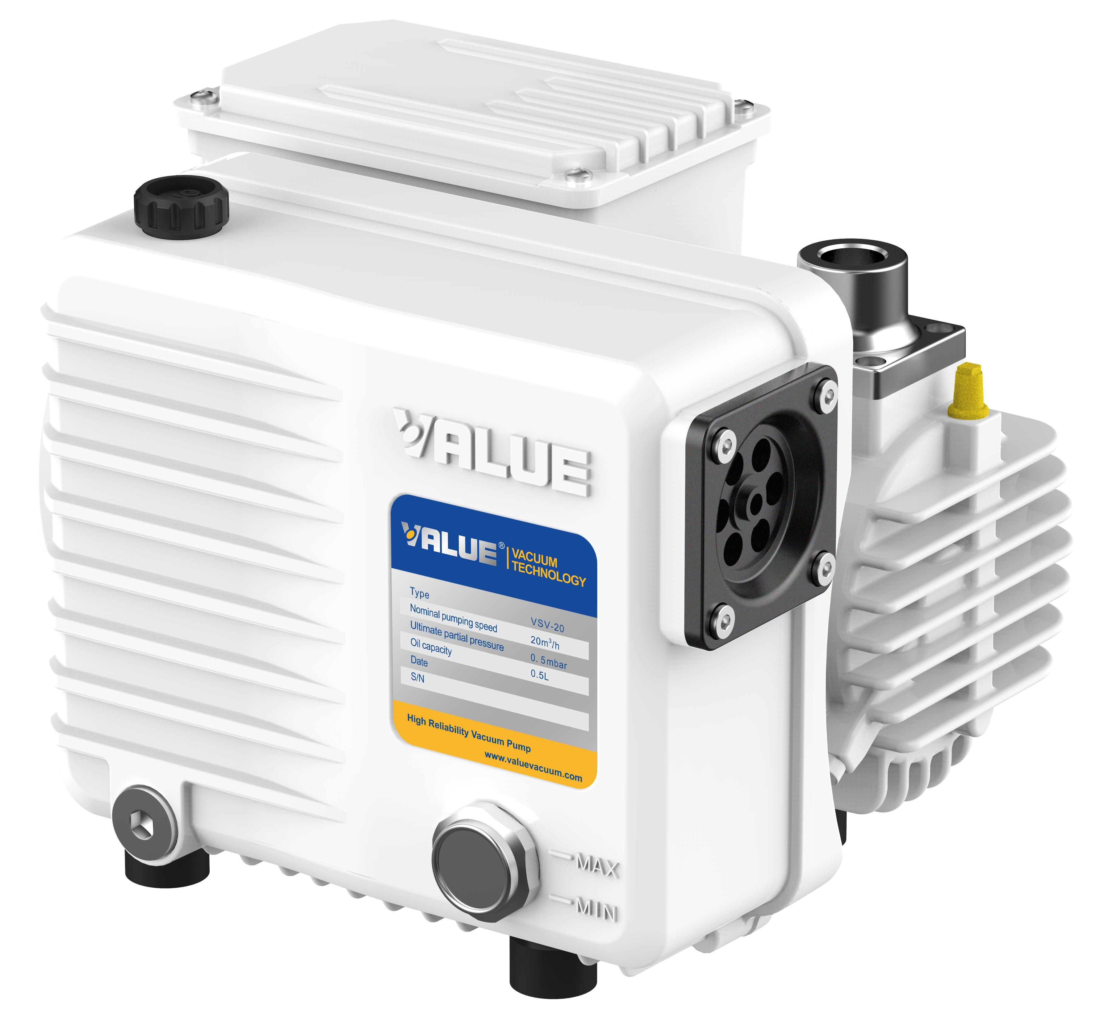 \rotary-vane-vacuum-pumps\vsv-20p\value-vsv-20p-single-stage-rotary-vane-vacuum-pump-20m-h-flow-2